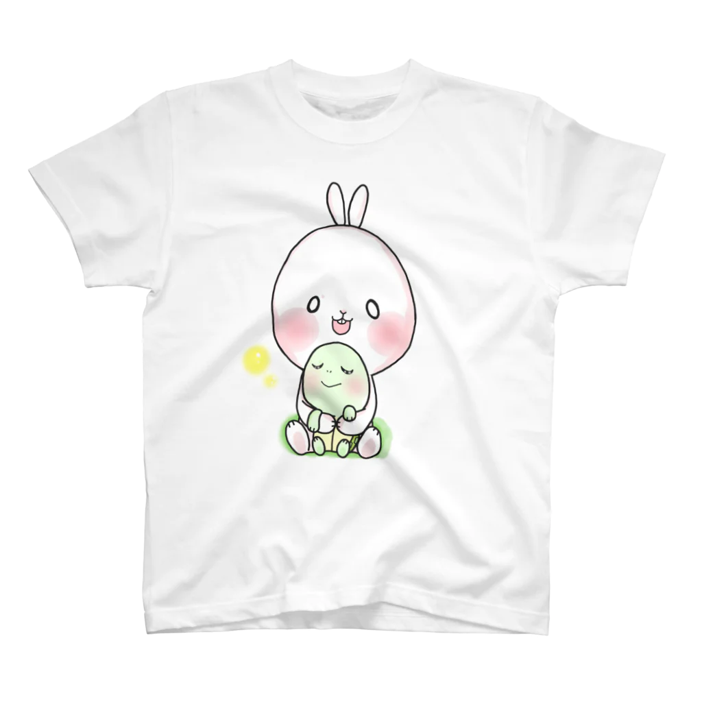 Kokoroのうさぎとカメさん Regular Fit T-Shirt