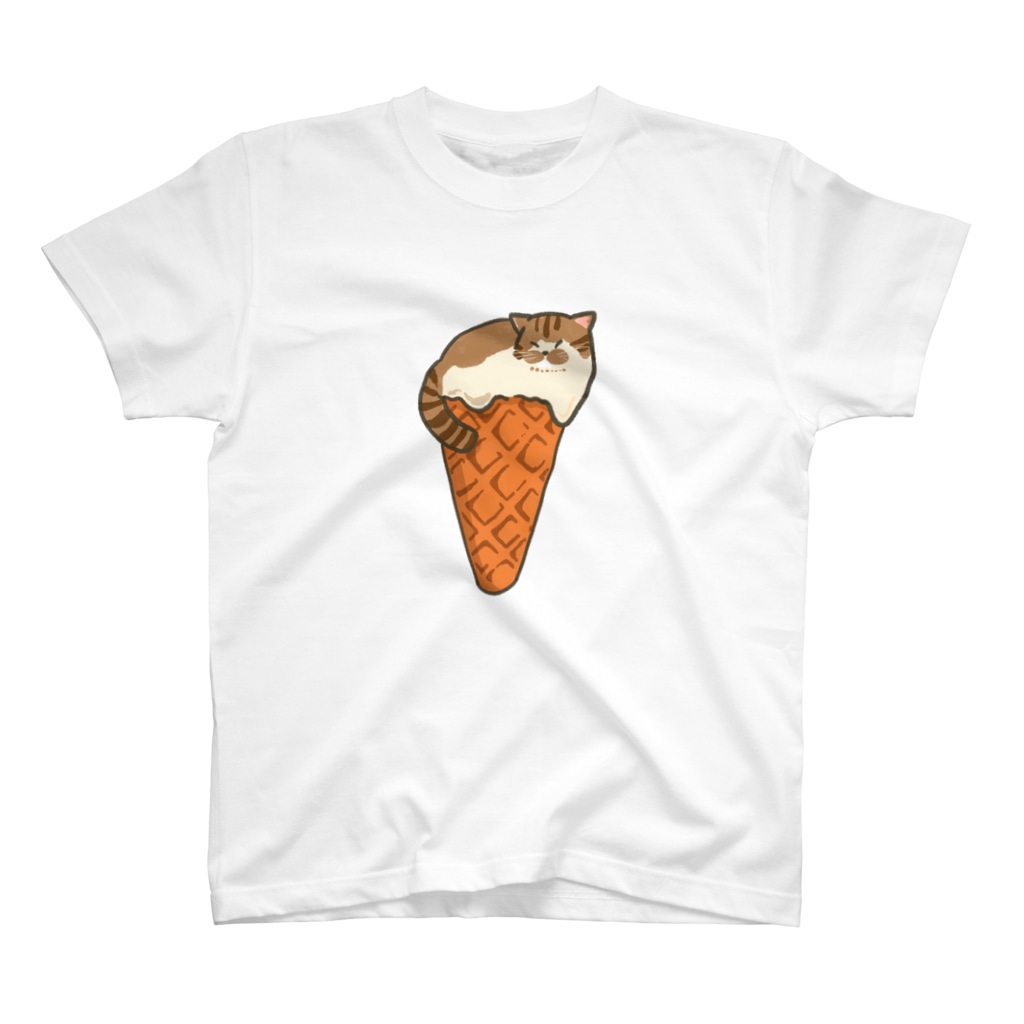 N工房のネコアイス（チョコレート） T-Shirt