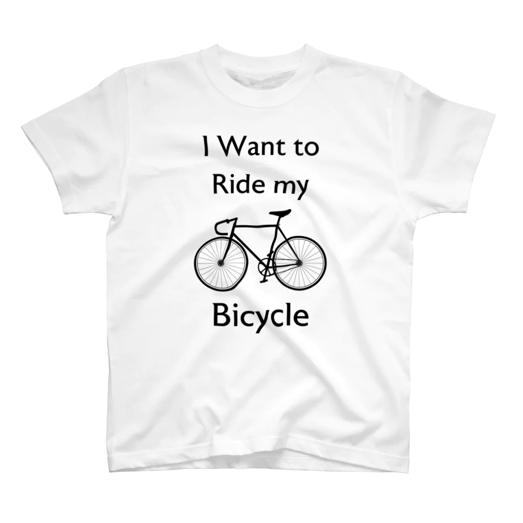 kg_shopのI Want to Ride my Bicycle スタンダードTシャツ