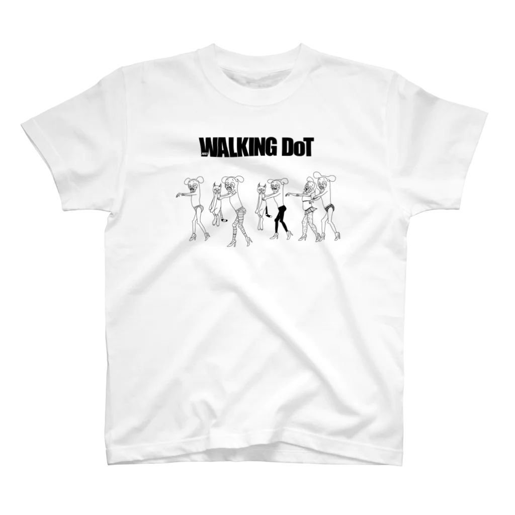 DoT529 ✴︎ドッティーゴーニーキューのJUST WALKING DoT スタンダードTシャツ