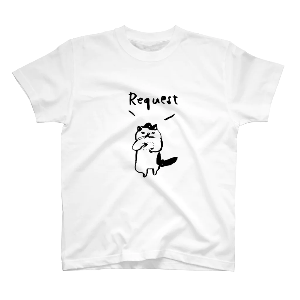 sucre usagi (スークレウサギ）のネコ監督のリクエスト Regular Fit T-Shirt