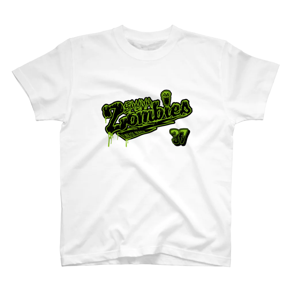 SAUNA ZOMBIESのSAUNAZOMBIES -BASEBALL T - スタンダードTシャツ