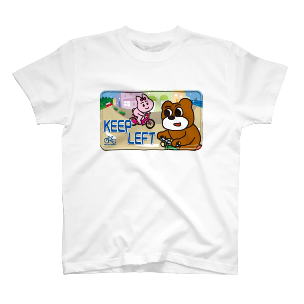 KEEP LEFT PROJECTのKEEP LEFT三郎君 スタンダードTシャツ