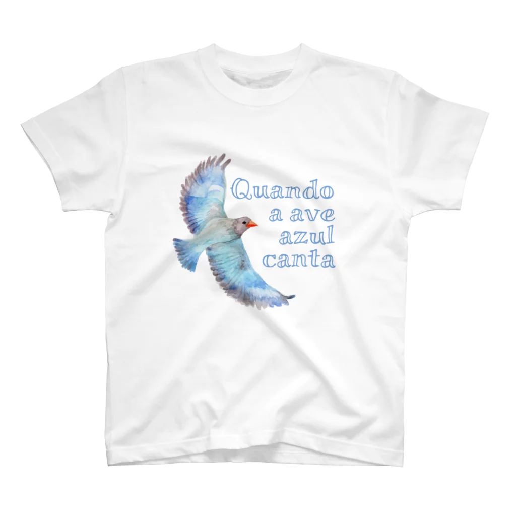 catanorynecoの青い鳥がなくとき -Quando a ave azul canta- スタンダードTシャツ