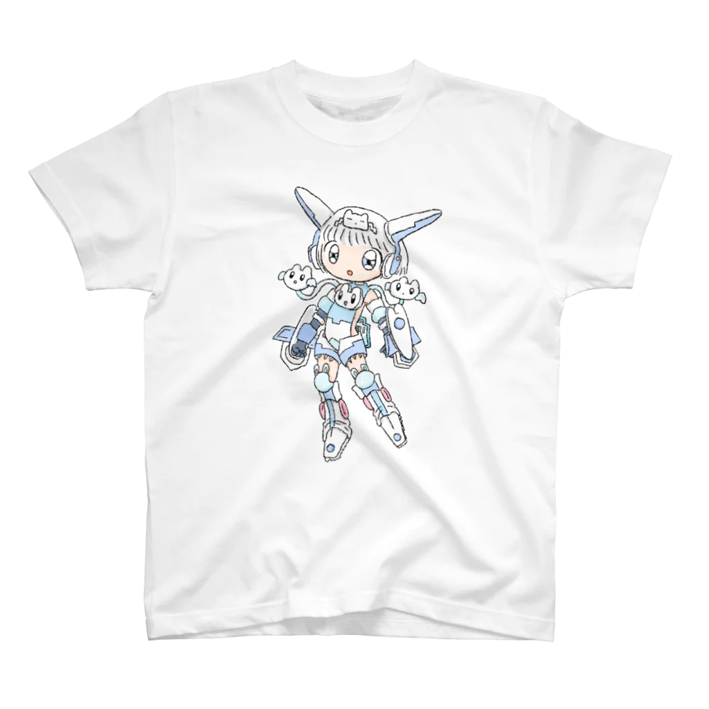 ころろのたたかううさぎメカ！ Regular Fit T-Shirt