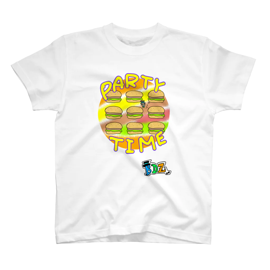 はんばが屋-SUZURI店-     のPARTY TIME スタンダードTシャツ