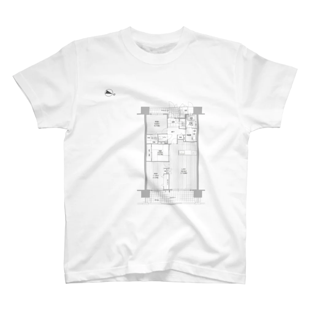 せやろがい！（office）の間取りズ♪ Regular Fit T-Shirt