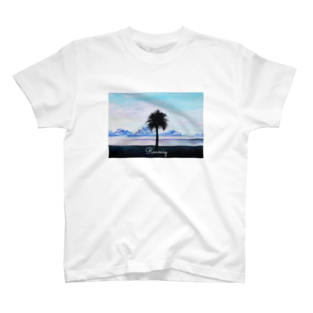 RaamiyのPalm tree  T-シャツ スタンダードTシャツ