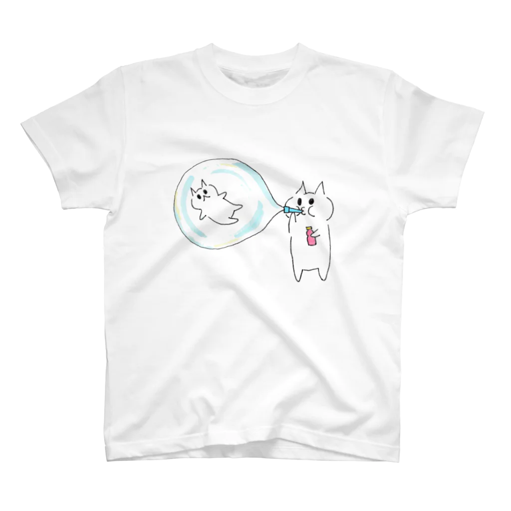 miso soupのシャボン玉遊び スタンダードTシャツ