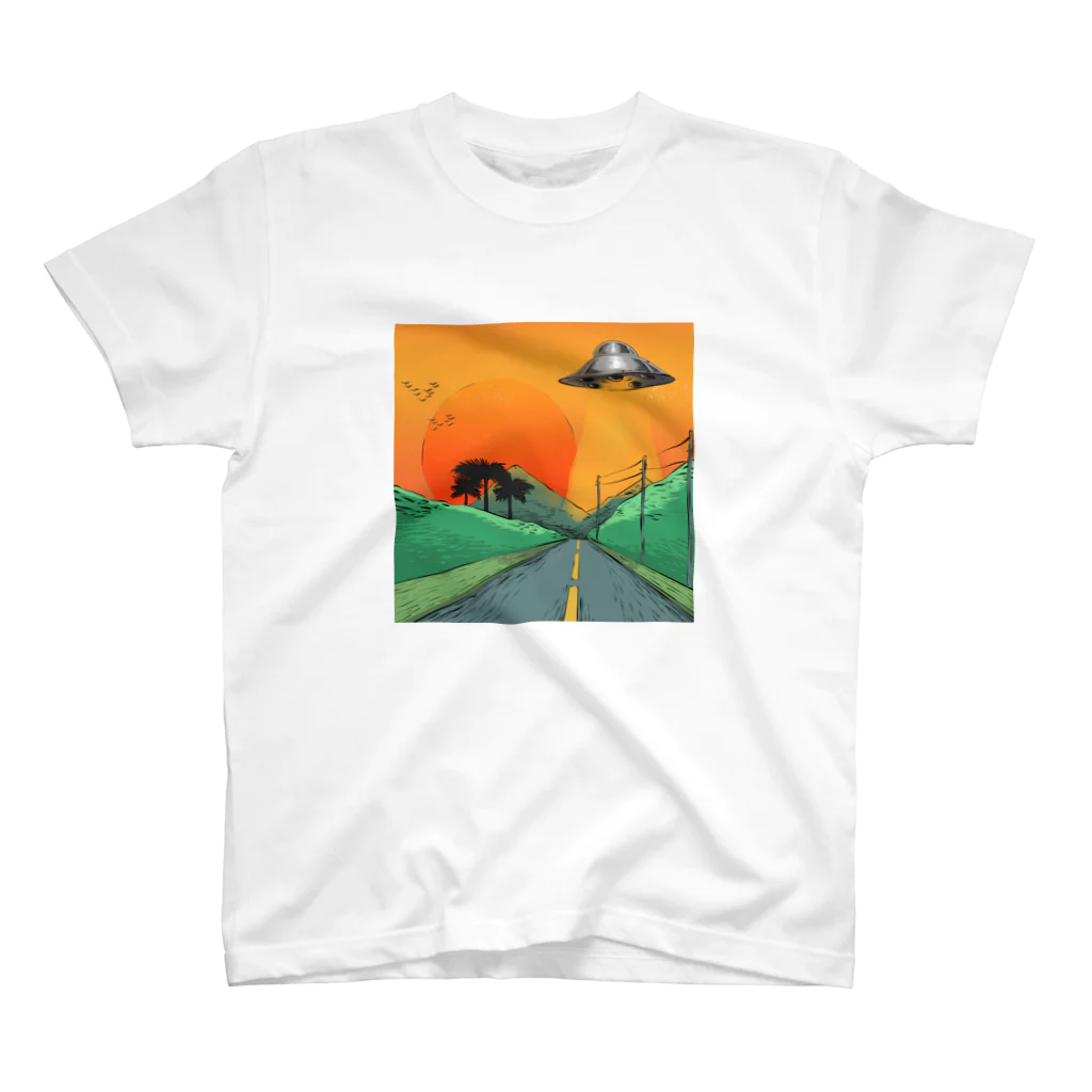 hillmaligramのUFO ロンT スタンダードTシャツ