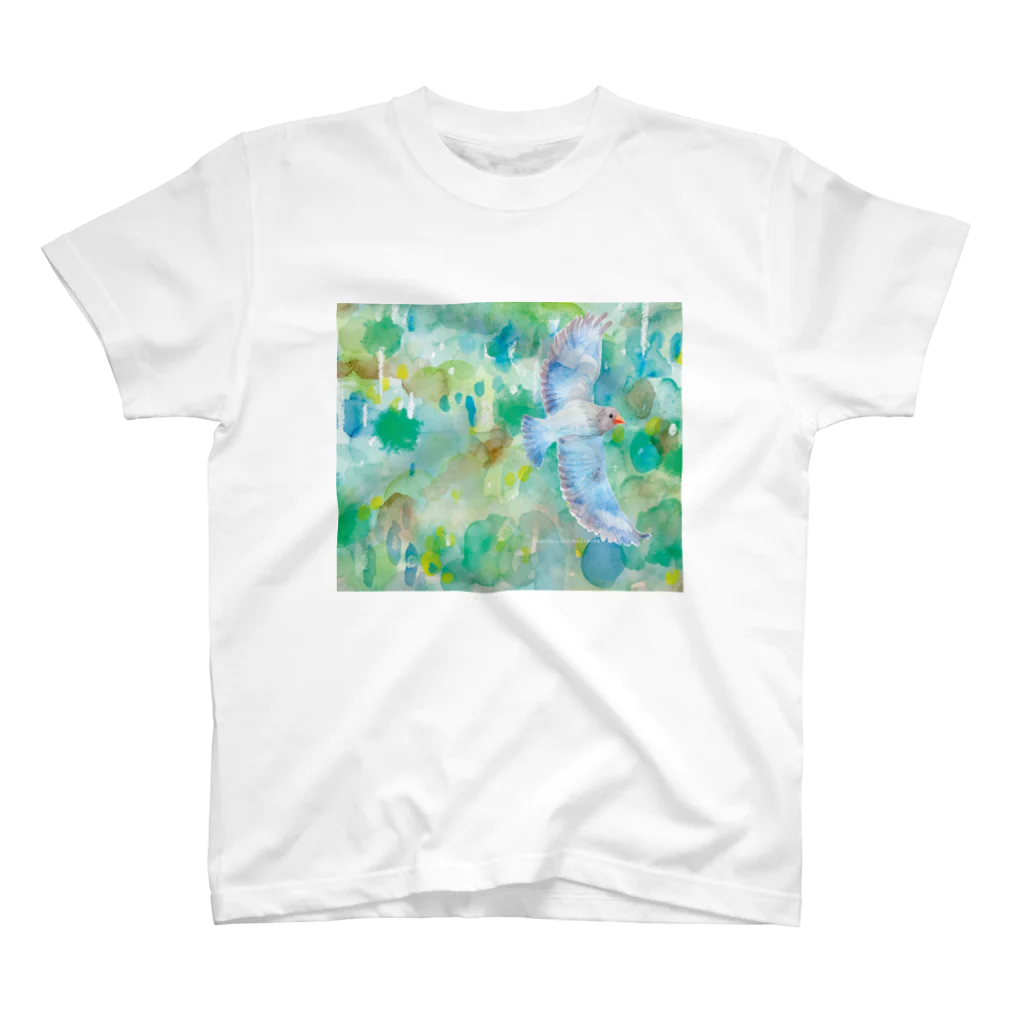 catanorynecoの青い鳥がなくとき -森の中- Regular Fit T-Shirt