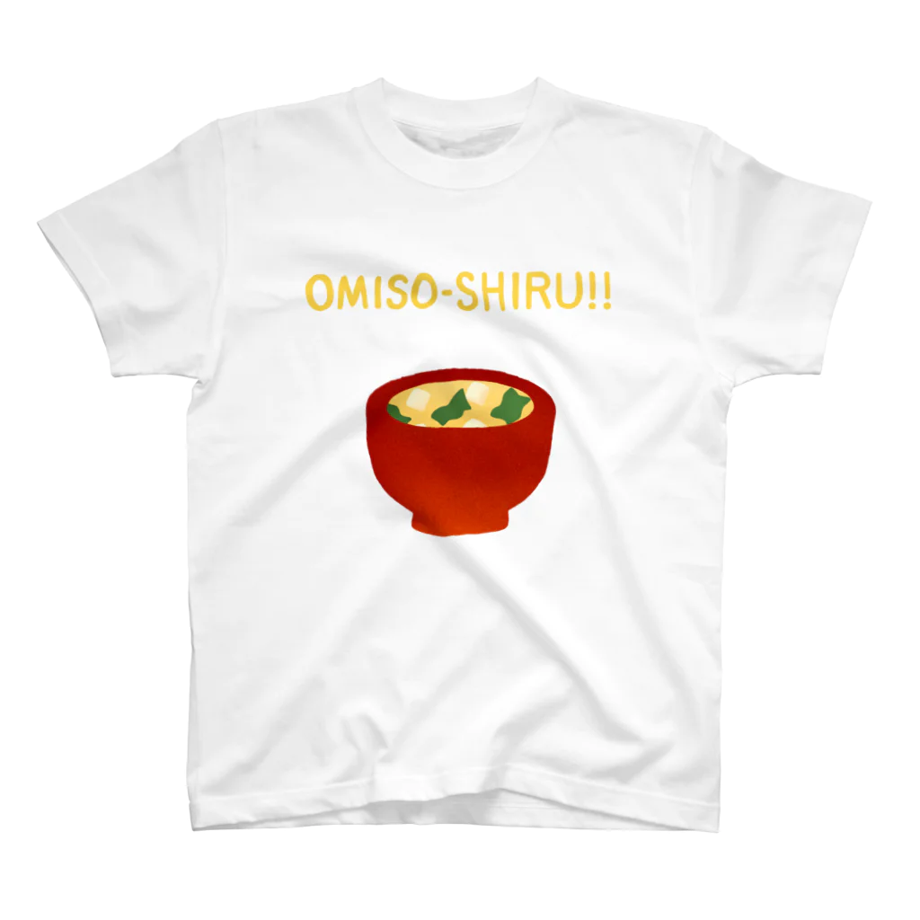 藻っこのOMISO-SHIRU！！ Regular Fit T-Shirt