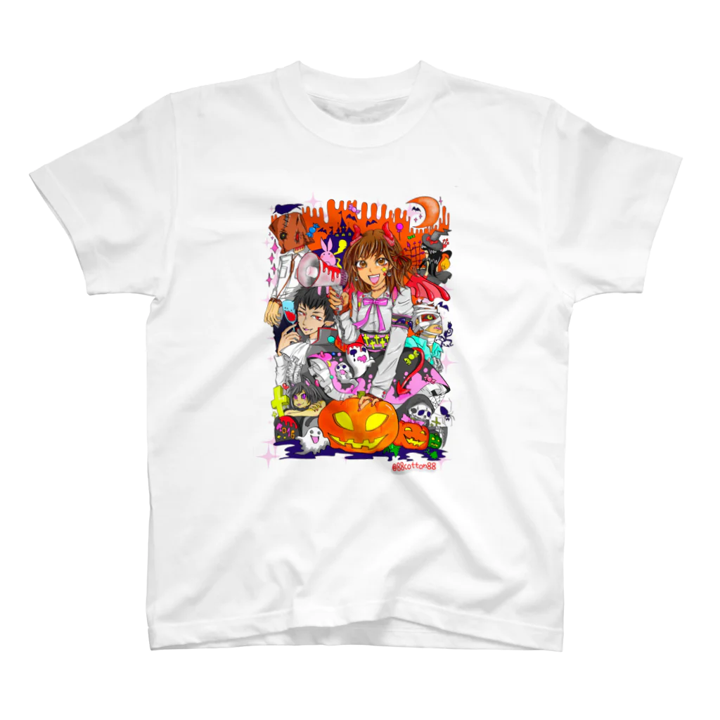 aobatakeのハッピーハロウィン2016 スタンダードTシャツ