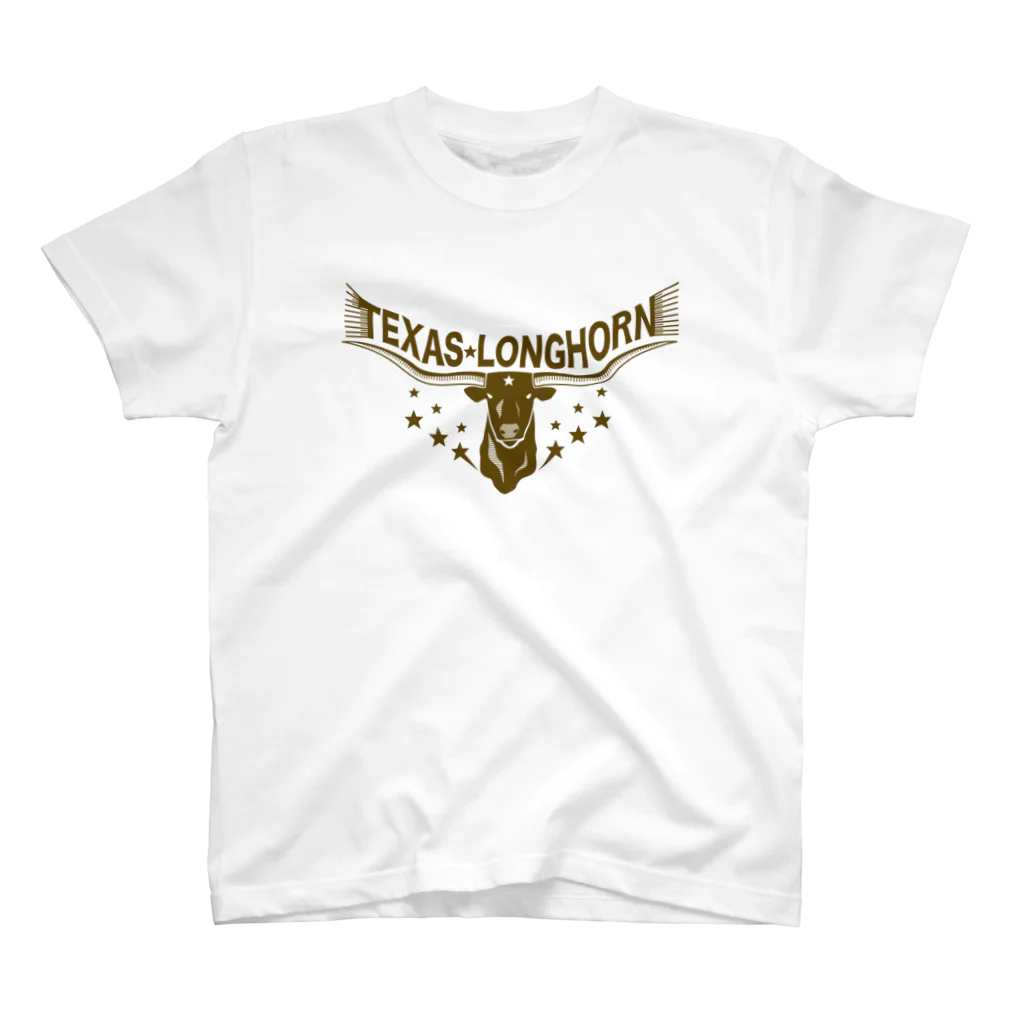 yuccoloのテキサスロングホーン スタンダードTシャツ