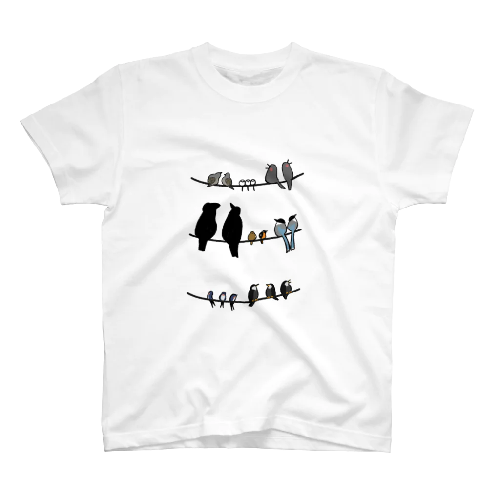 まめあじさしの野鳥 Regular Fit T-Shirt