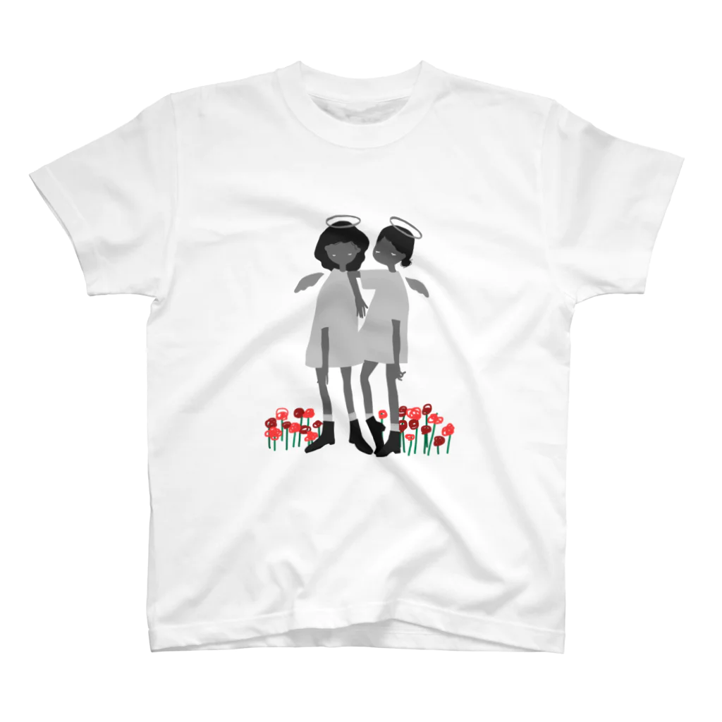 Inou chikako illustrationsの天使かと思えば Regular Fit T-Shirt