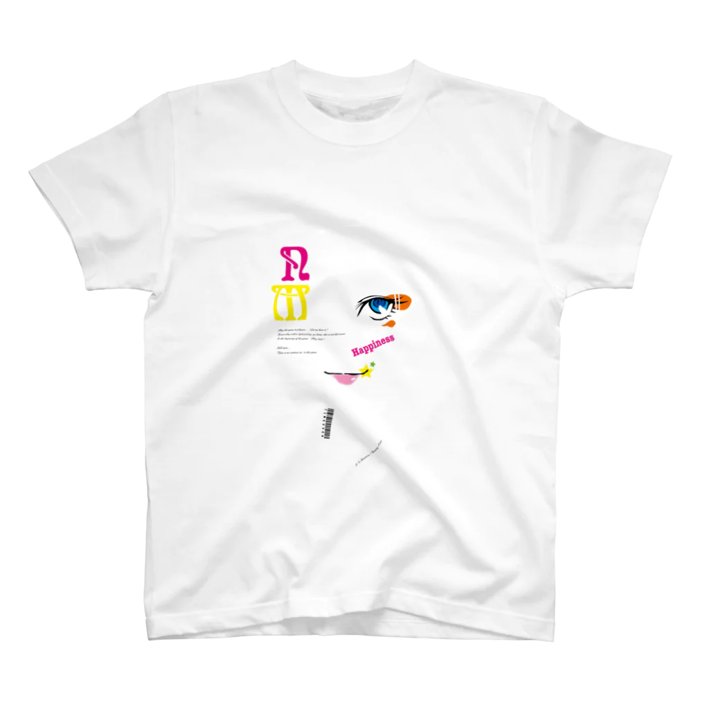 Floating-CubeのW-Happiness スタンダードTシャツ