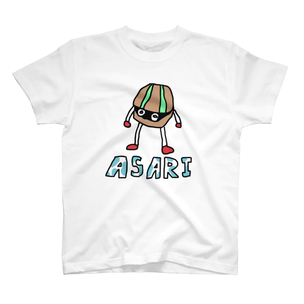 POGSのASARIくん スタンダードTシャツ