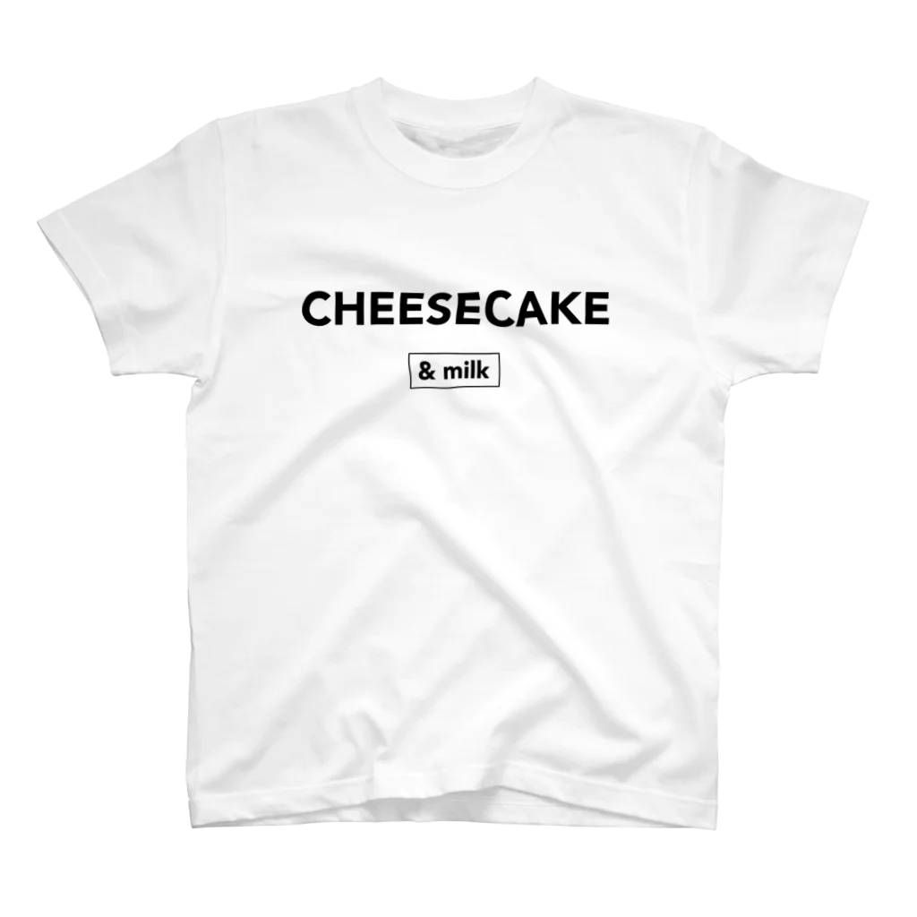 & milkのCHEESECAKE  Regular Fit T-Shirt