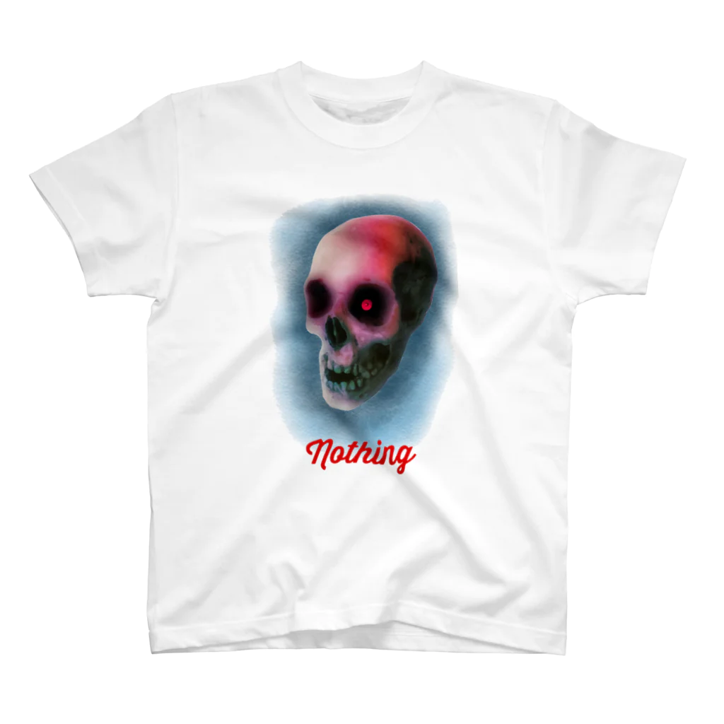 Hello810のNothing Skull  Regular Fit T-Shirt