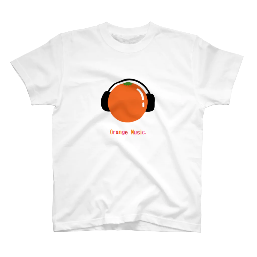 PaP➡︎Poco.a.Pocoのorange music スタンダードTシャツ