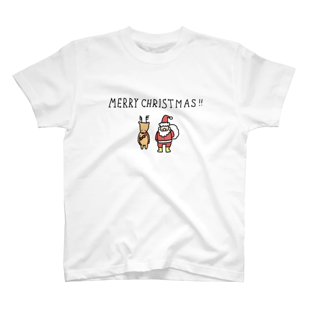 あぴこのおみせのMERRY CHRISTMAS！！ Regular Fit T-Shirt