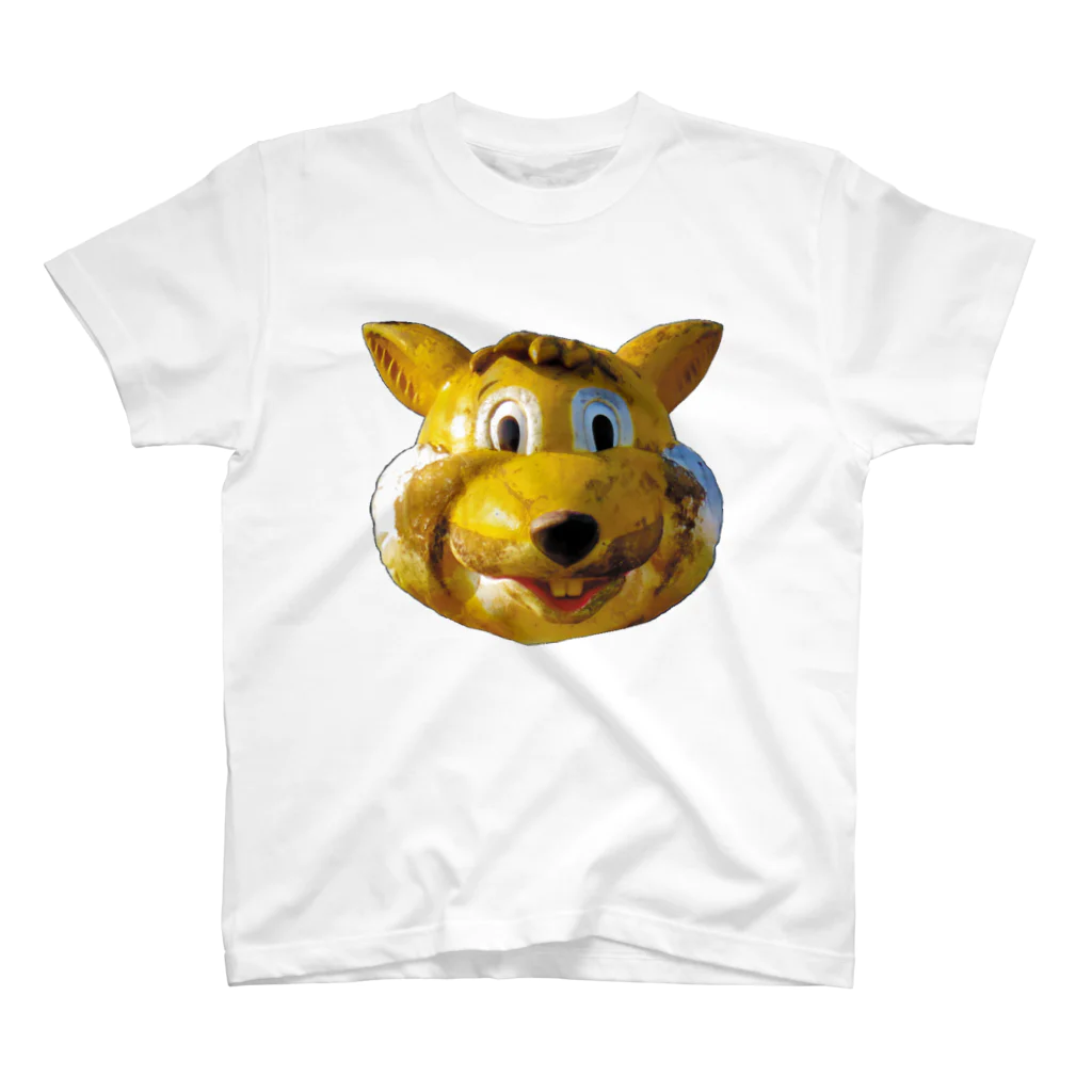 森とリスの遊園地　メルヘン村のドン・グリスTシャツ（ロゴなし） Regular Fit T-Shirt