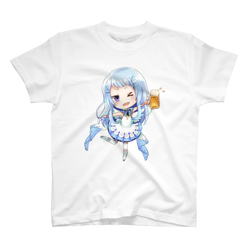 めめたろう🍺の飲酒めめたろ スタンダードTシャツ