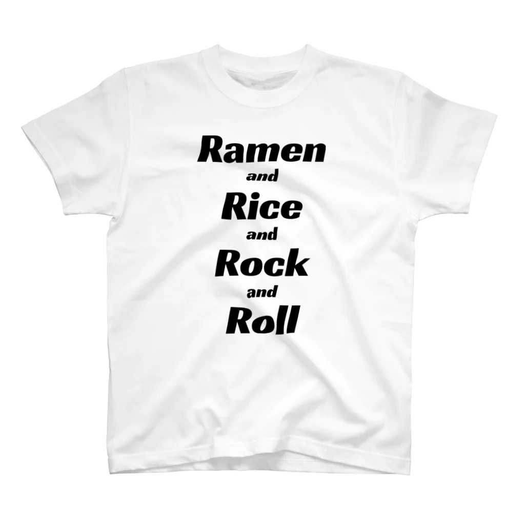 gemgemshopのラーメン・ライス・ロックンロール Regular Fit T-Shirt