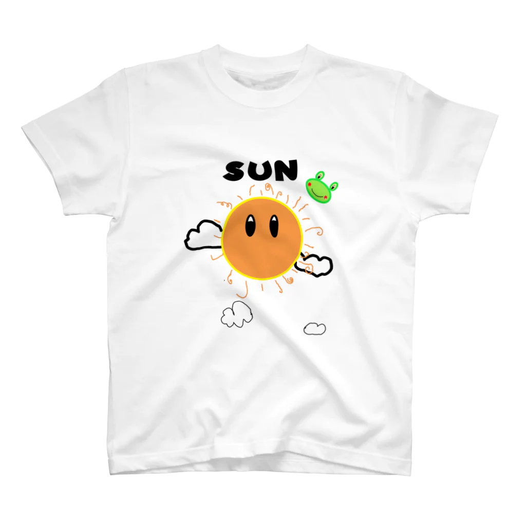 そうたろうショップのたいようくん＆カエルくん スタンダードTシャツ