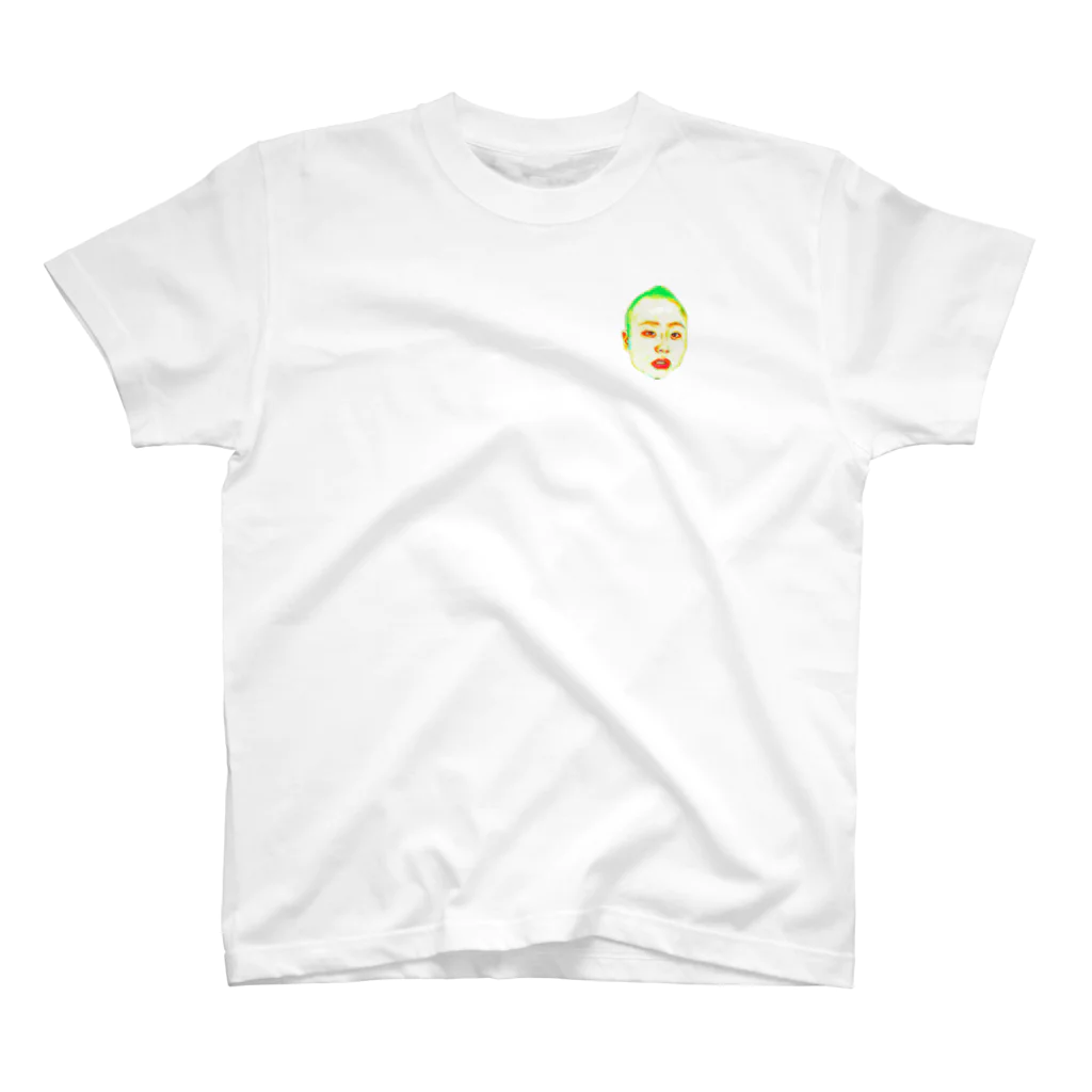  Genius is here.のミニミニ俺の顔を見ろ！！！！ スタンダードTシャツ