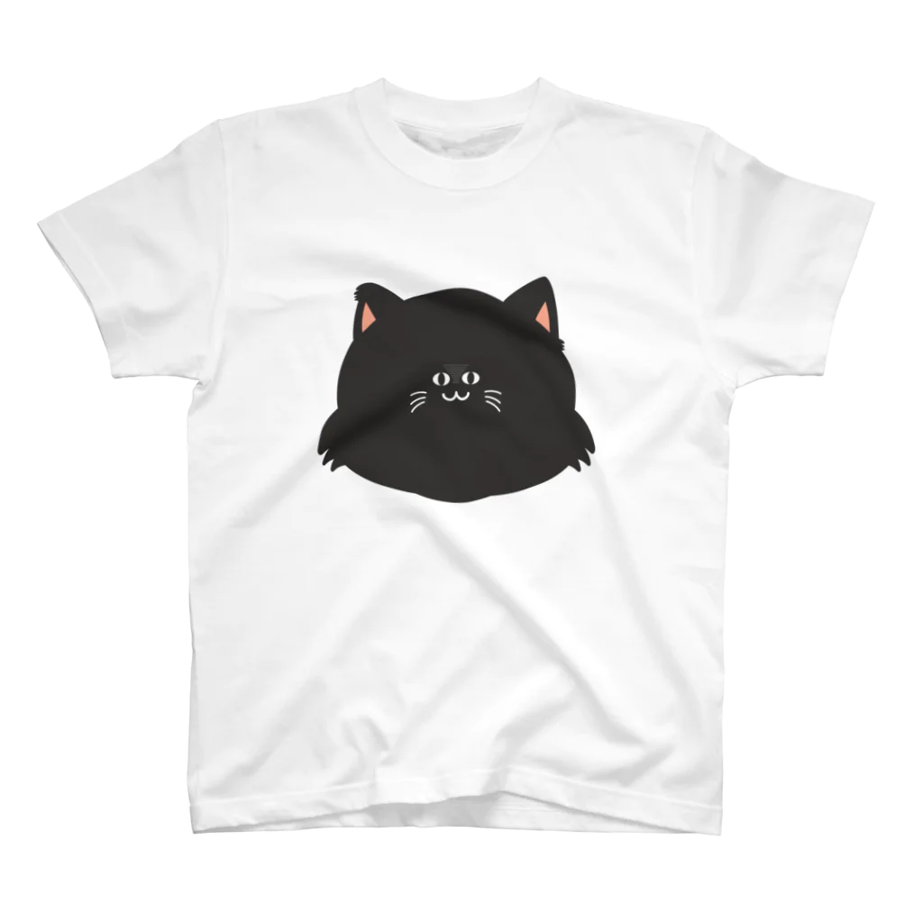 おひまみさたっくのふっくら猫（ガン見） Regular Fit T-Shirt