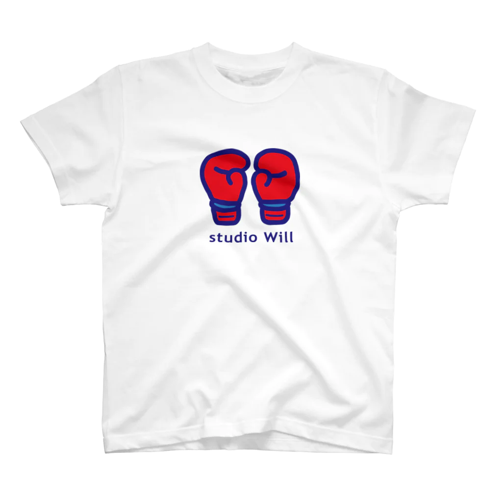 総合格闘技・フィットネス studio Willのstudio Will×INGRID Tシャツ Regular Fit T-Shirt