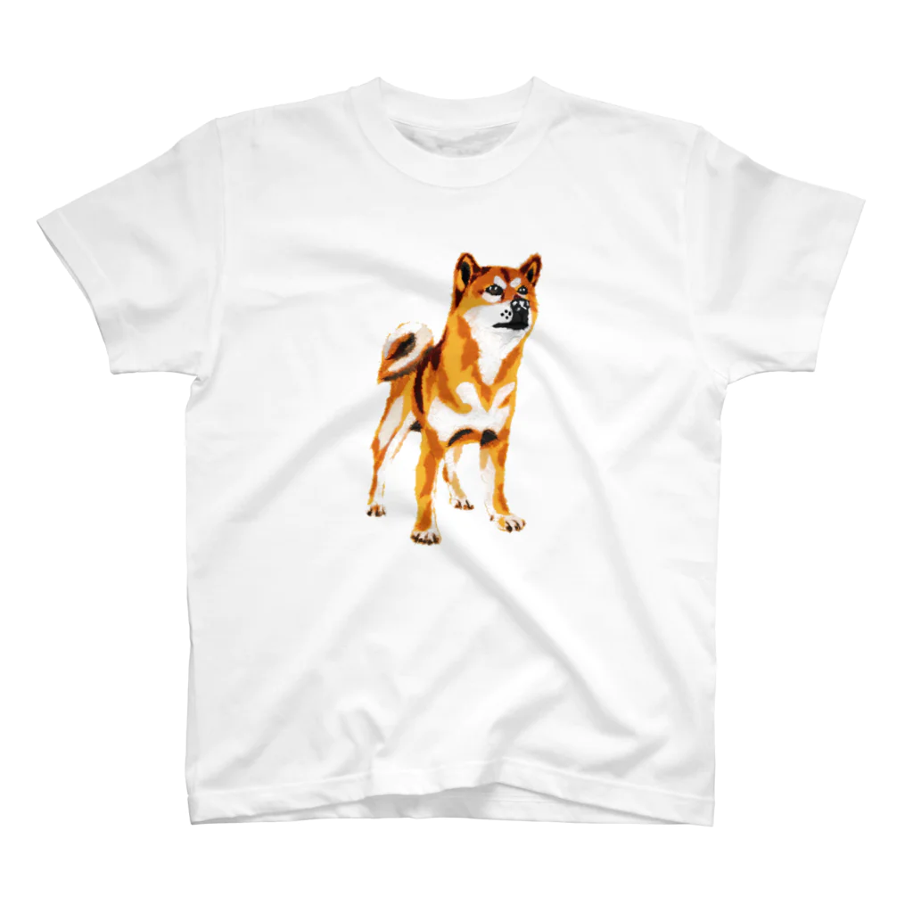 Swallow Tの柴犬 Regular Fit T-Shirt