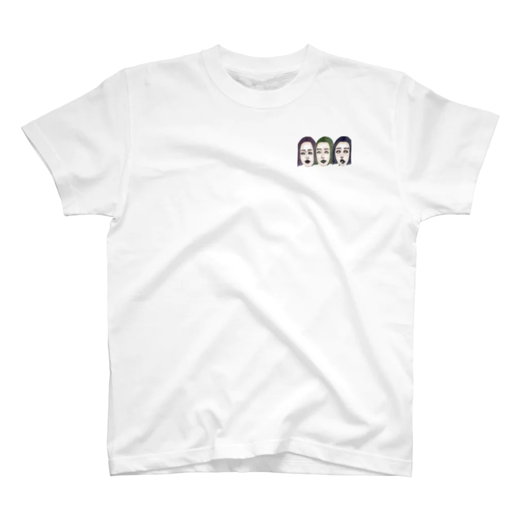 Ａ　ｍａ　Ｆａｃｏｎ〘S〙のラリ三姉妹 Regular Fit T-Shirt