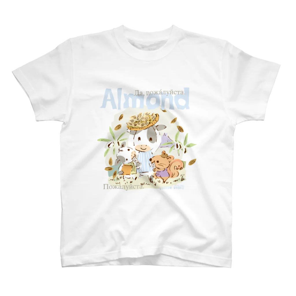 ビューン ワークスのAlmond スタンダードTシャツ