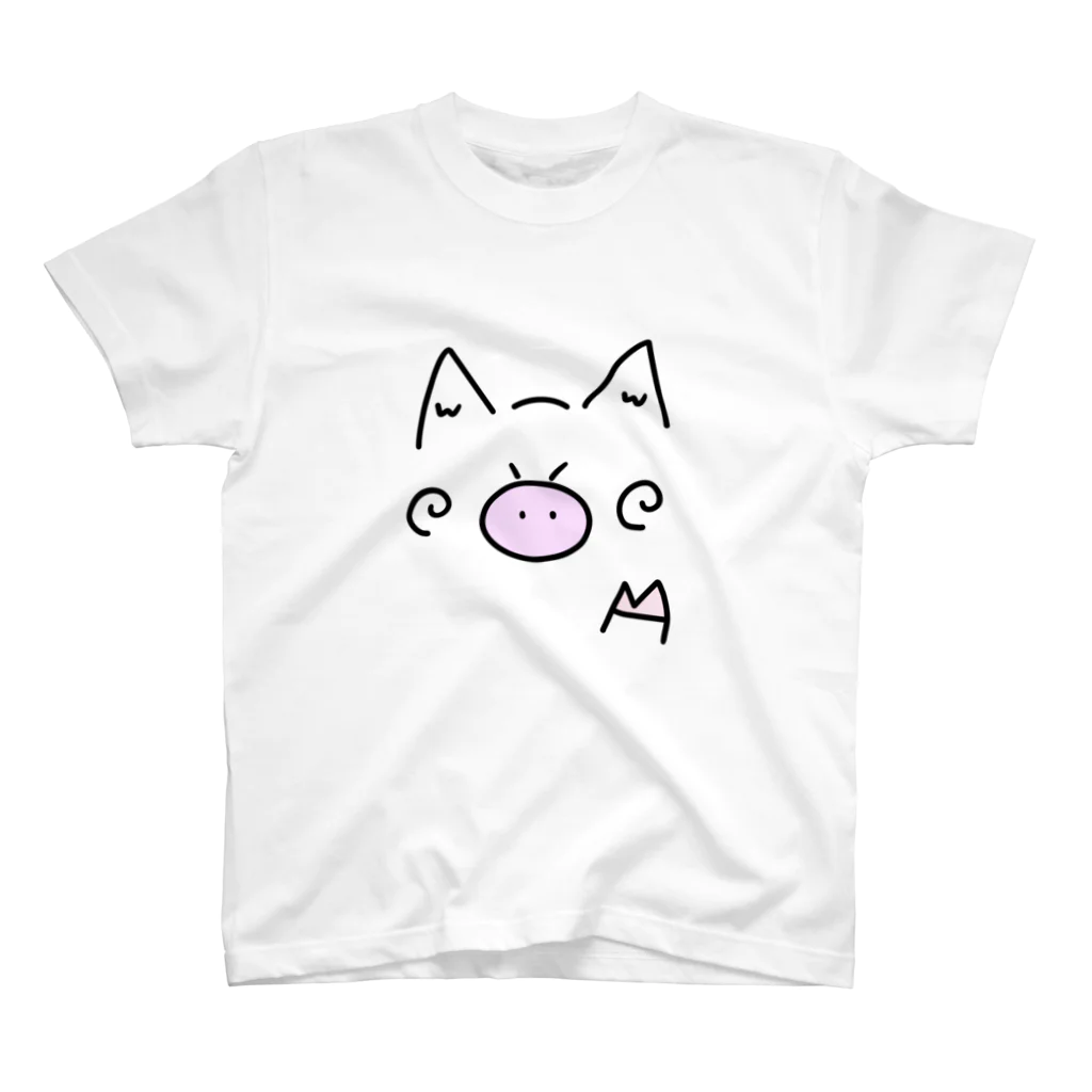 LyNMelsのかわいいぶー子 スタンダードTシャツ