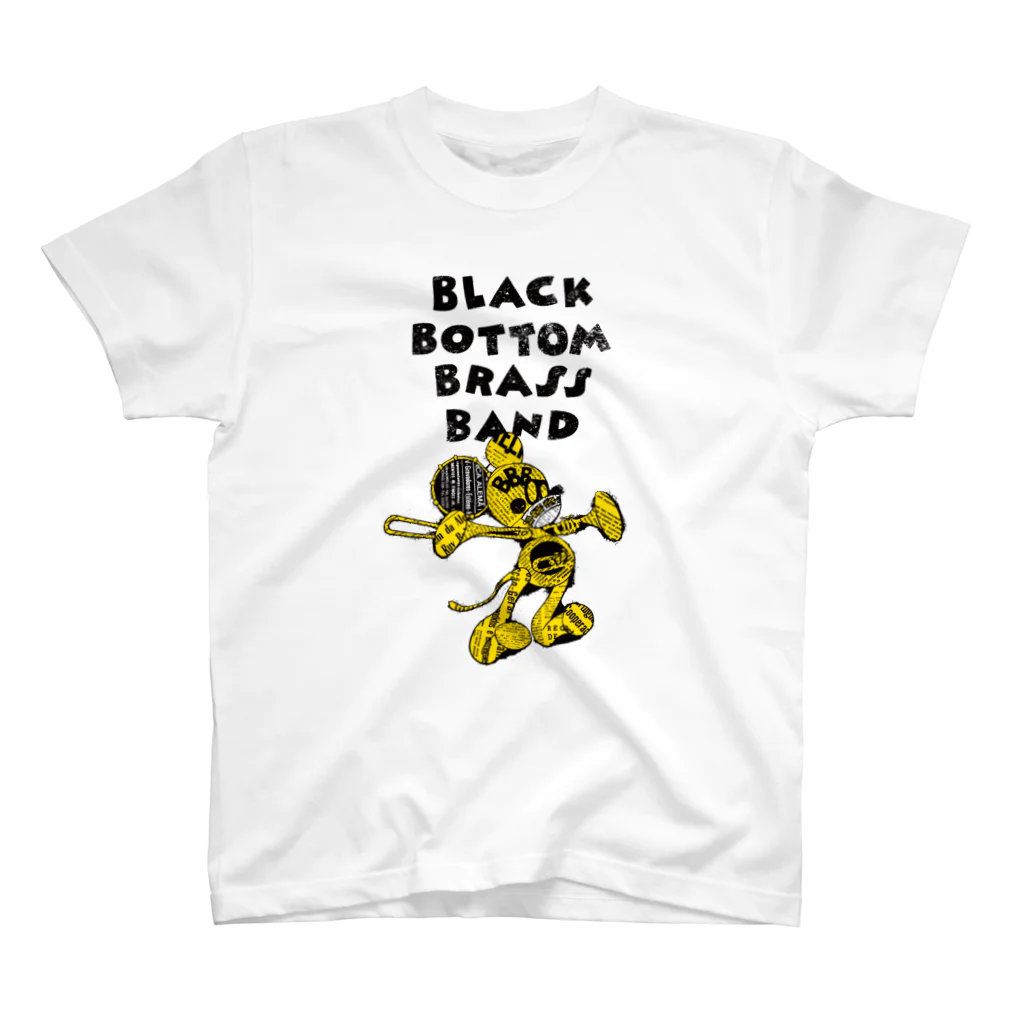 BBBBオフィシャルグッズショップの合体シルエットくんTシャツ スタンダードTシャツ