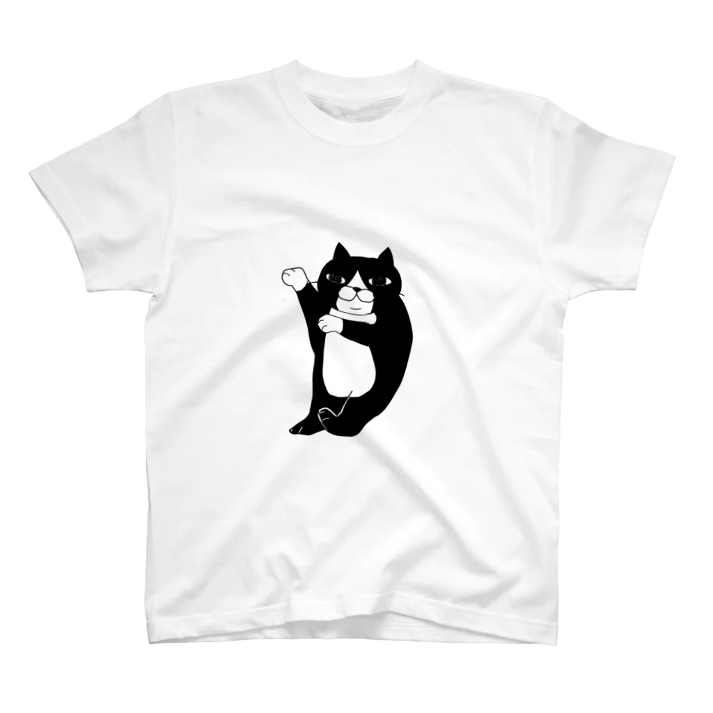 niiのあらよっとねこ スタンダードTシャツ