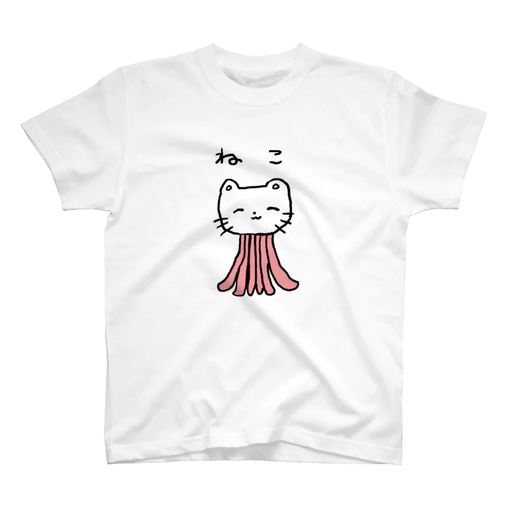 鯖野モヨウのねこチャン スタンダードTシャツ