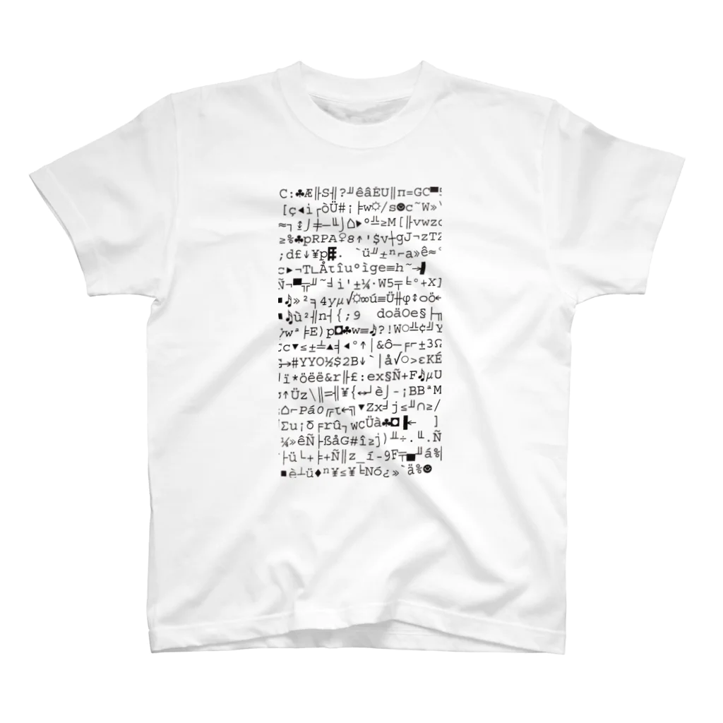 ORIPUUU  WORKSの宇宙コード スタンダードTシャツ