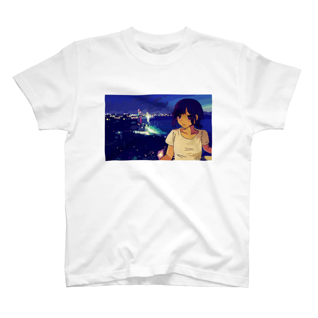 Yuki Nanamiの夜景 Regular Fit T-Shirt