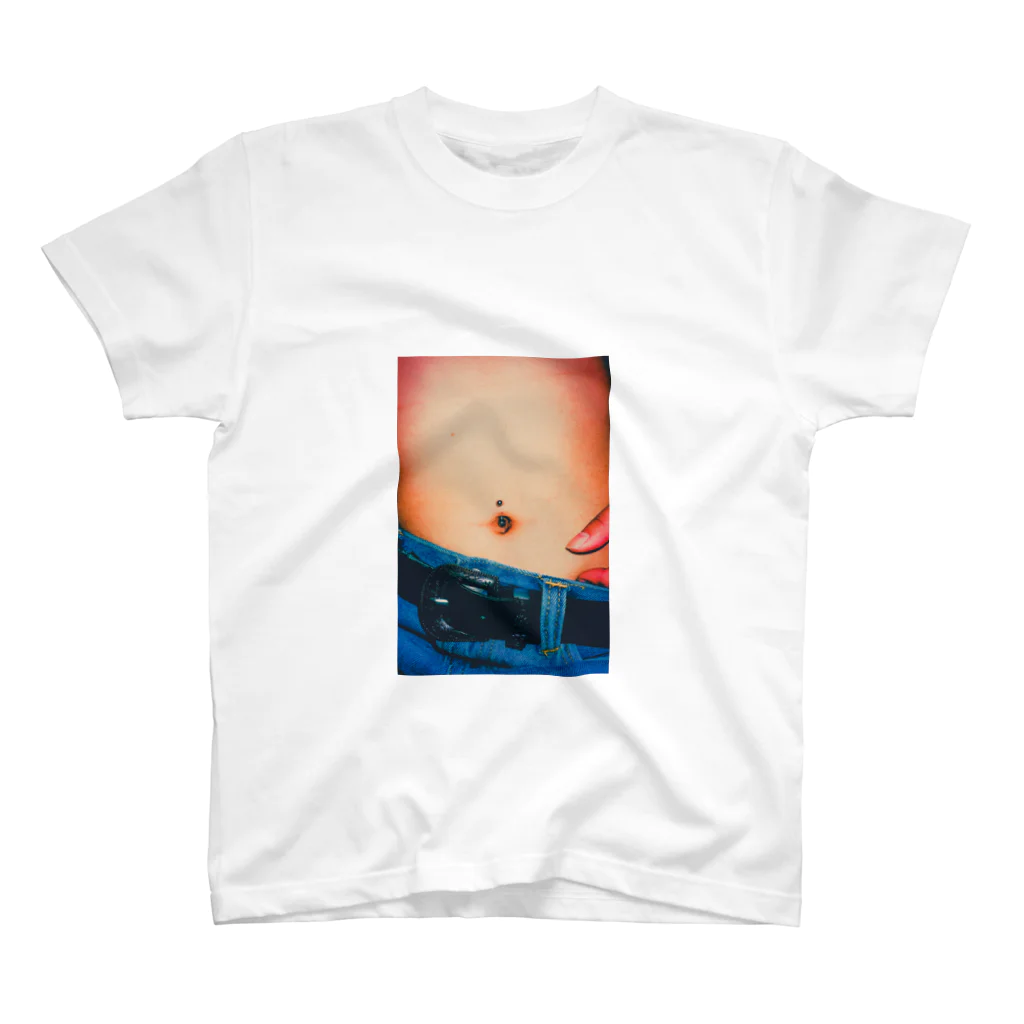 Turkey (ターキー) 🦃のNavel piercing スタンダードTシャツ