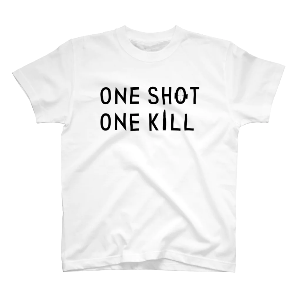 Plastic-EarthのONE SHOT,ONE KILL スタンダードTシャツ