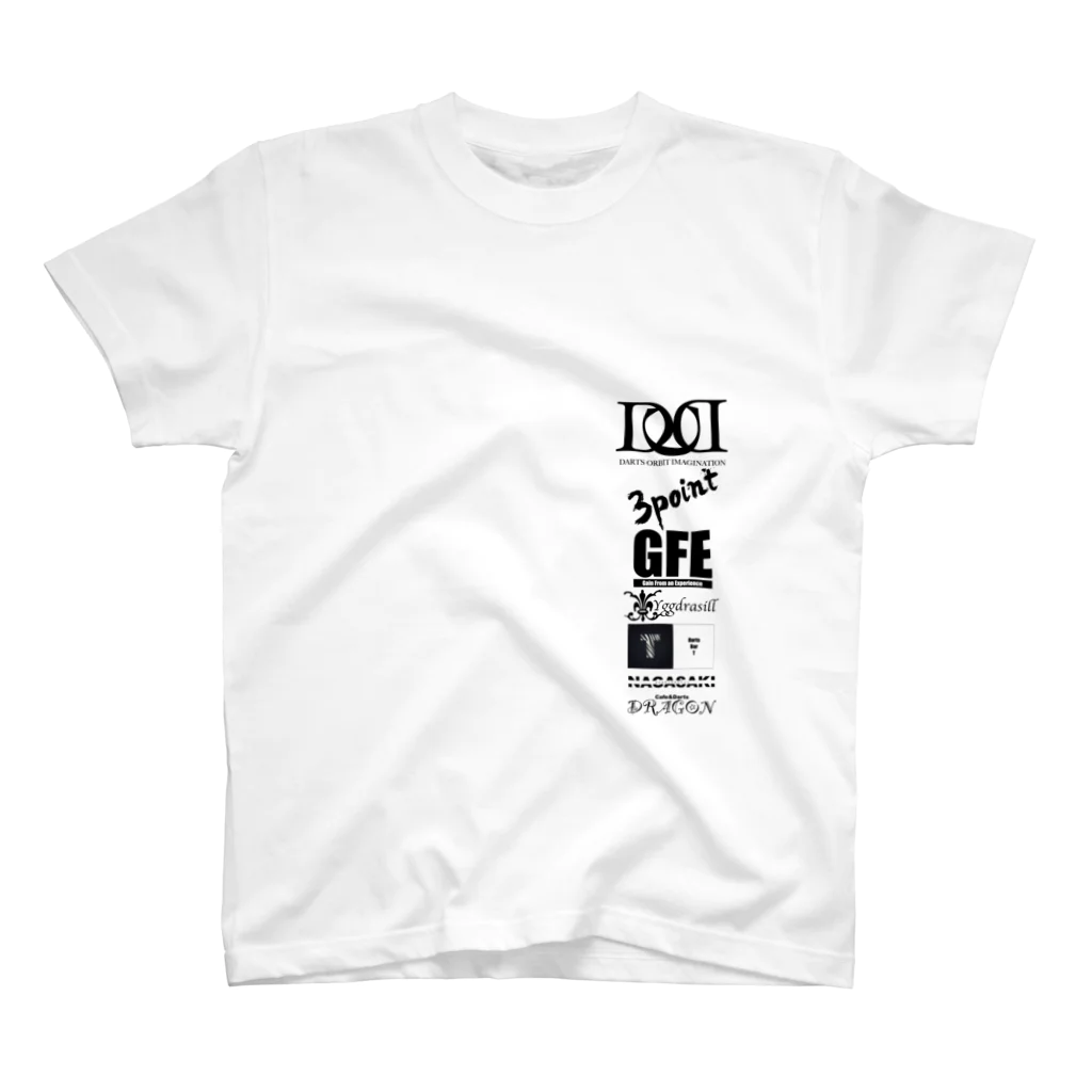 ダーツサークルDOI.のDartsCircleDoi.2020T-shirt01 Regular Fit T-Shirt