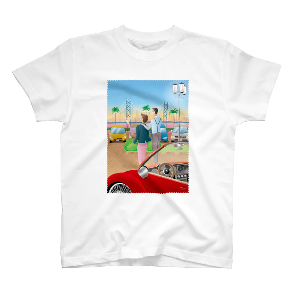 ShiancrealのSunset Drive スタンダードTシャツ