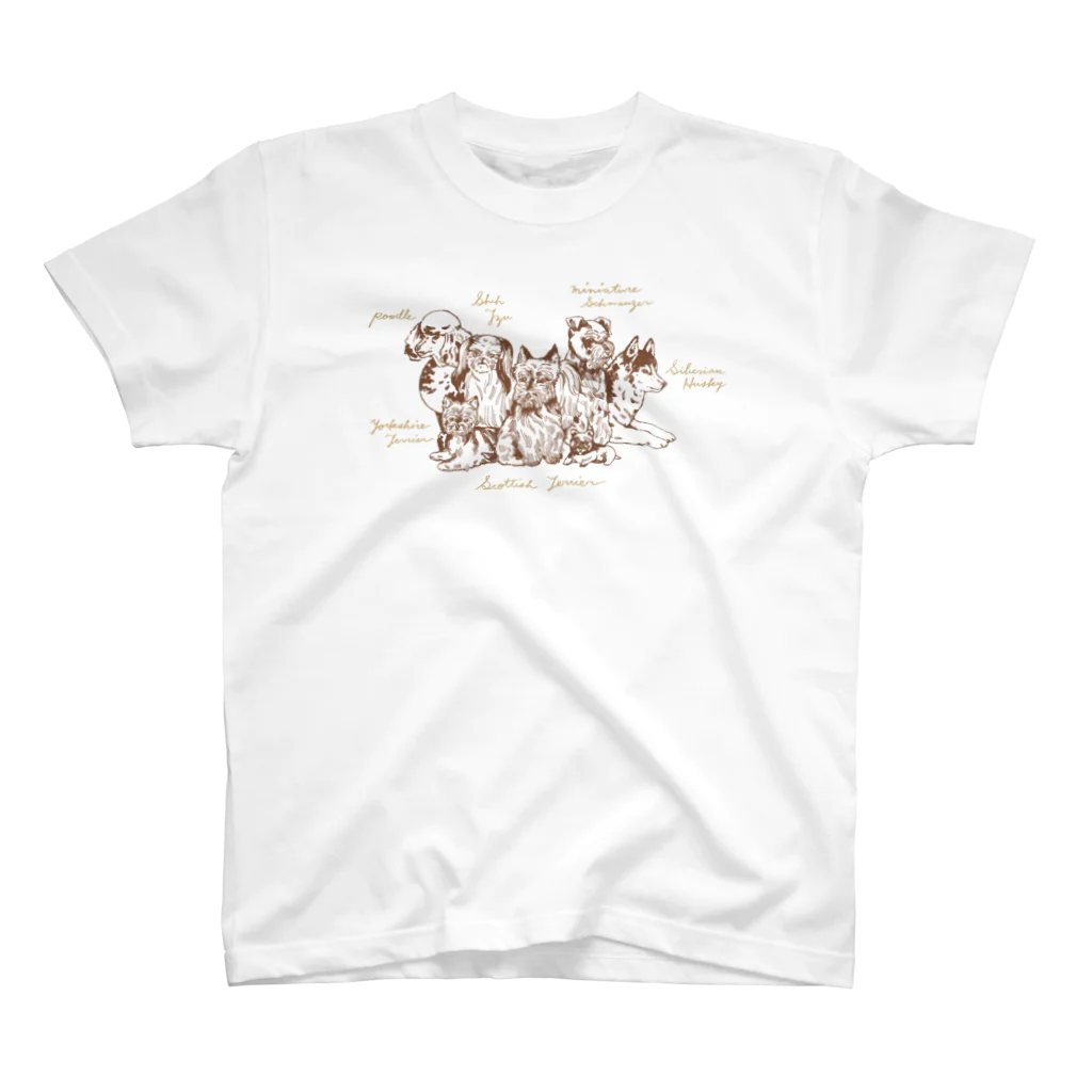 ANNATENのdoggy T-shirts Regular Fit T-Shirt