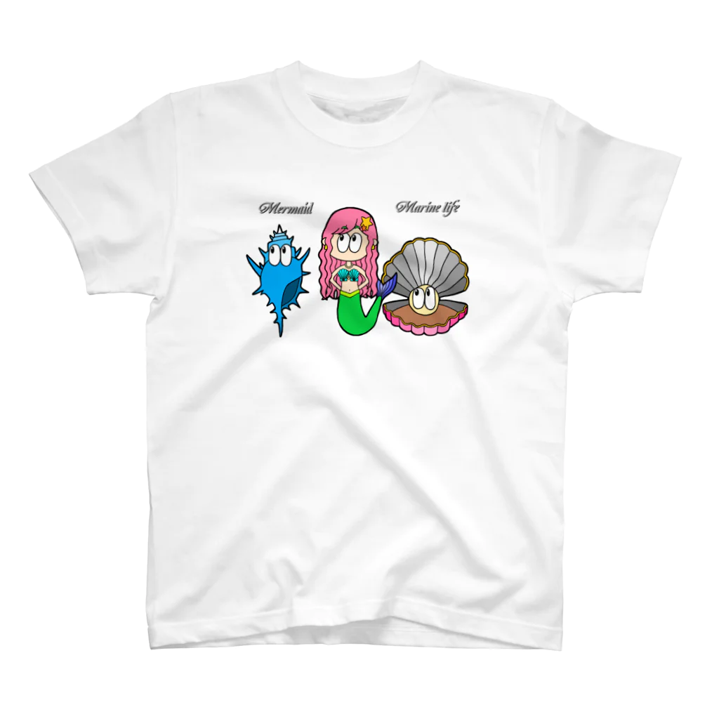 轟絢斗/とどろきあやとのマーメイド/マリンライフ Regular Fit T-Shirt