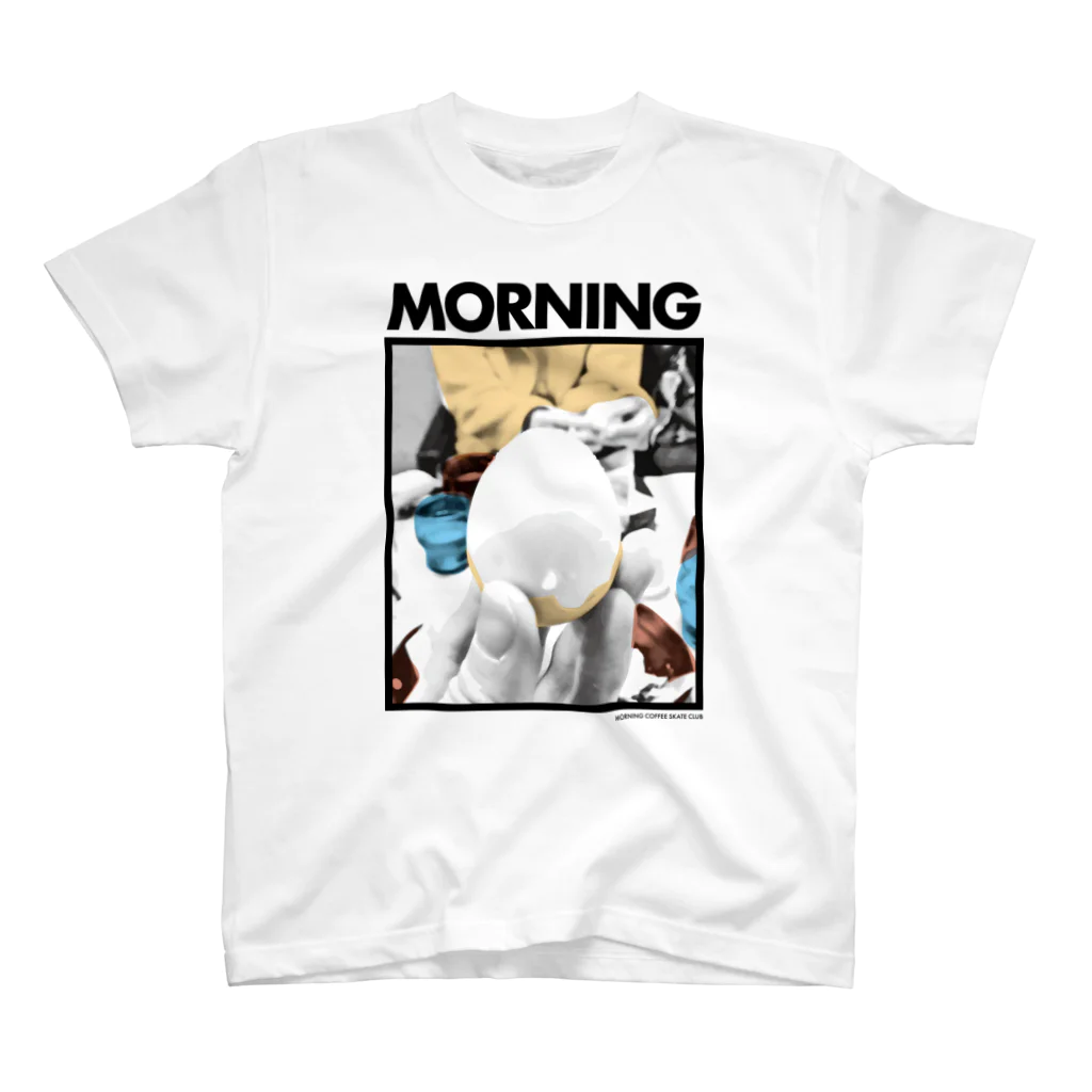 MORNING COFFEE SKATE CLUBのMORNING SET  Regular Fit T-Shirt