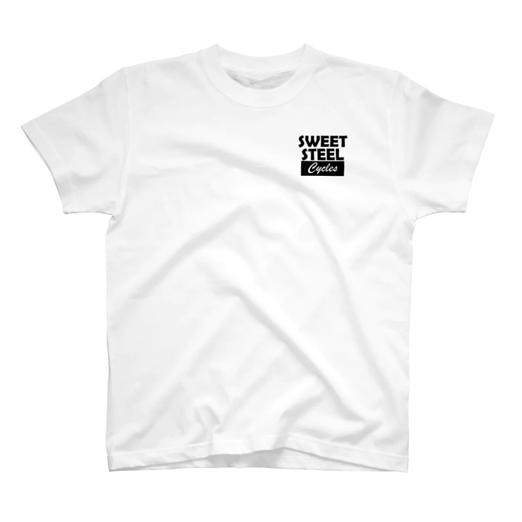 nidan-illustrationの"SWEET STEEL Cycles" #2 Regular Fit T-Shirt